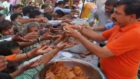 Bhandara on Bada Mangal