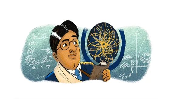 Doodle on Satyendra Nath Bose