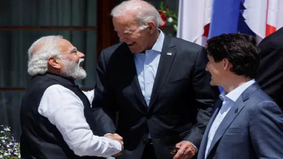 Modi Biden Truduea