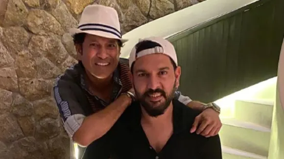 Sachin Tendulkar and yuvraj singh