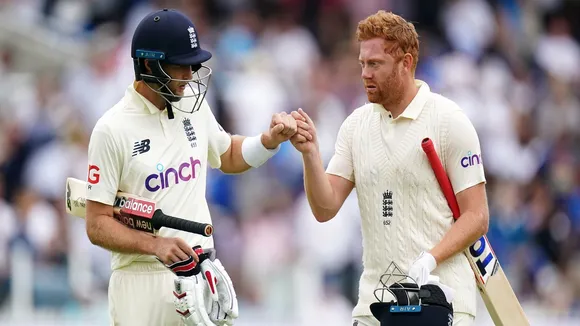 Joe root and Jonny Bairstow