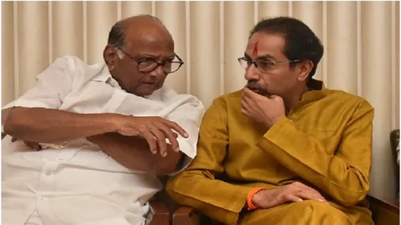 Uddhav Thackerey and sharad Pawar