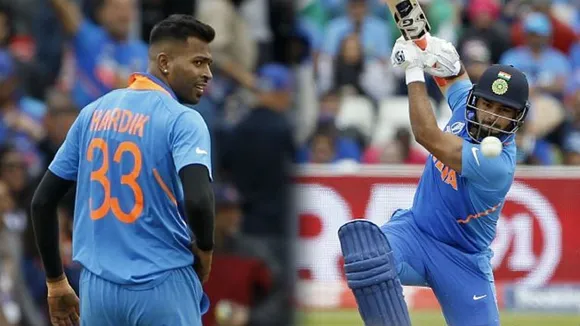 Hardik Pandya Rishabh Pant