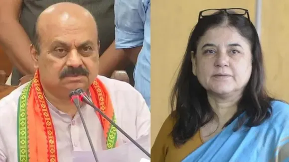 Karnataka CM Basavaraj Bommai & Member of Parliament Maneka Gandhi