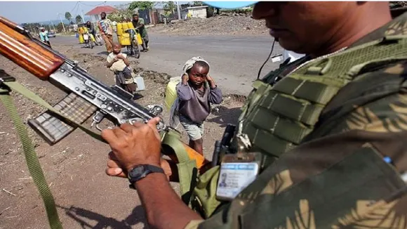 Indian Army Troops in Cango