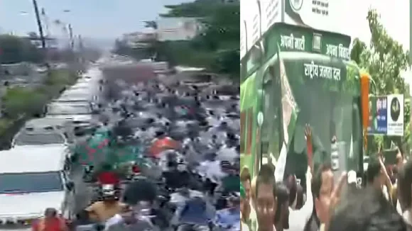 tejashwi yadav march