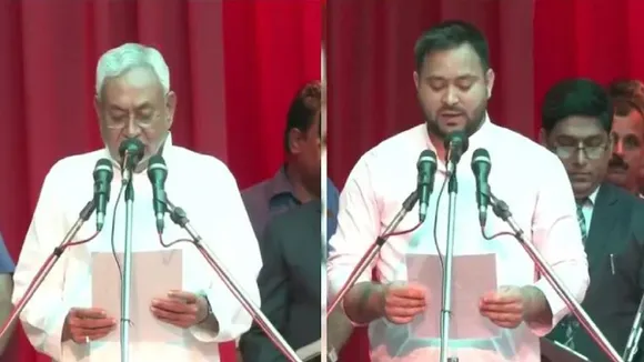 Nitish Kumar and Tejashwi yadav