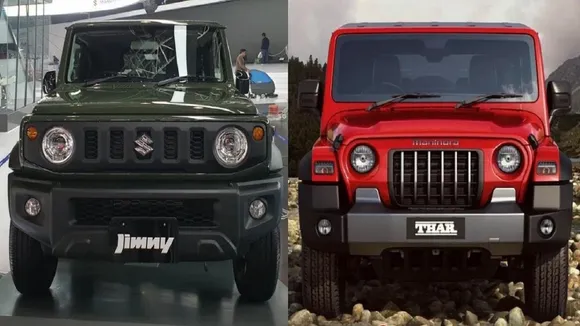 Mahindra Thar and maruti jimny