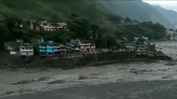 Cloudburst in Nepal-Indian border area of Dharchula