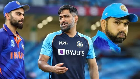 Virat Kohli MS Dhoni Rohit Sharma