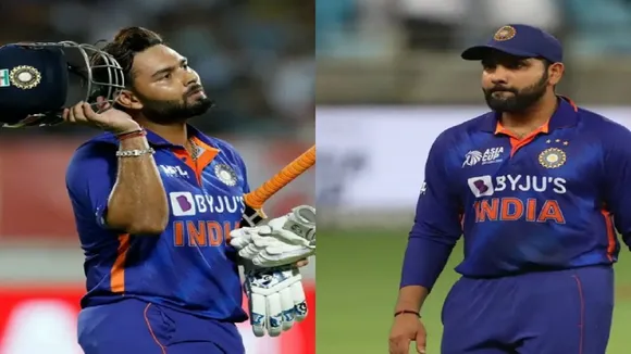 Rishabh Pant Rohit Sharma