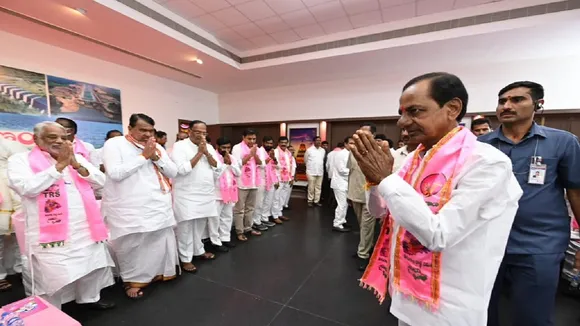 Telangana Rashtra Samithi renamed as Bharat Rashtra Samithi