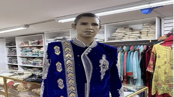 Obama In Blue Sherwani Viral News