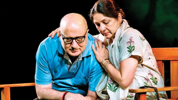 anupam kher with neena gupta