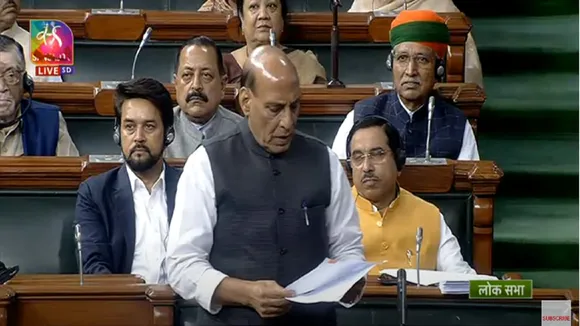 Rajnath Singh in Loksabha