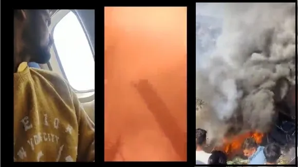 Nepal Plane Crash Video