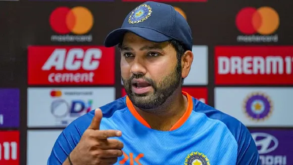 Rohit Sharma 1 press