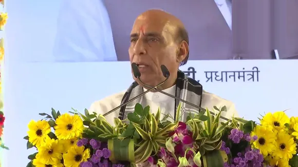 Defence Minister Rajnath Singh