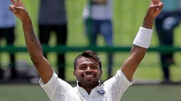 hardik pandya test