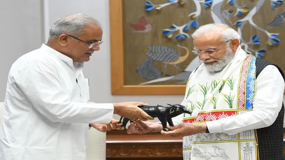 CM Bhupesh Baghel PM Modi