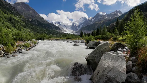 Gangotri glacier melting