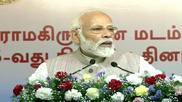 Narendra Modi in Chennai