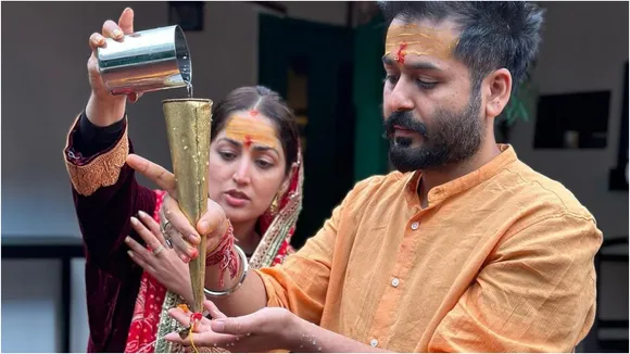 Yami Gautam pray to Lord Shiva