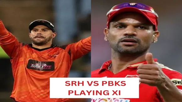 SRH vs PBKS Playing 11