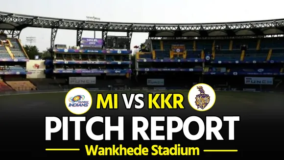 MI vs KKR Pitch Report