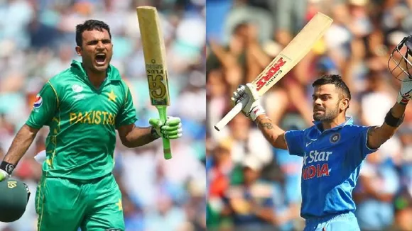 Fakhar Zaman and Virat Kohli Asia Cup 2018 Getty