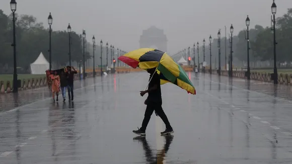 heavy rain in delhi