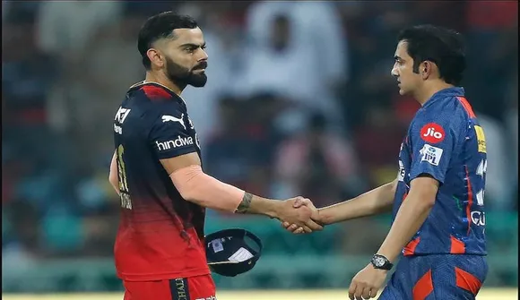 ipl 2023 lsg vs rcb virat kohli gautam gambhir will not pay any fine h