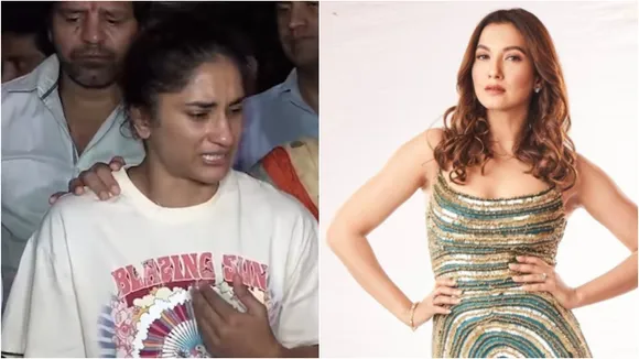 Gauahar Khan Wrestler Protest