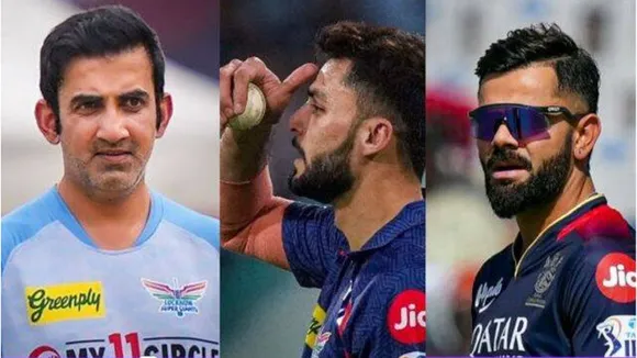 ipl 2023 naveen ul haq target virat kohli on social media gautam gambh