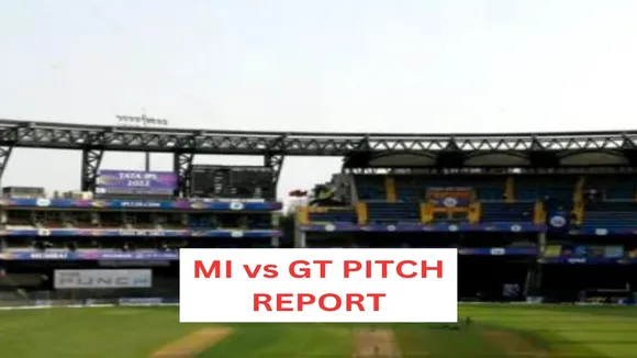 MI vs GT Pitch Report