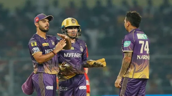 ipl 2023 csk vs kkr bcci fined nitish rana 25 percent match fees