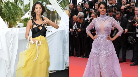 Mallika Sherawat Cannes Looks