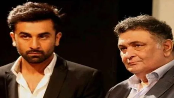 Ranbir Kapoor and Rishi kapoor