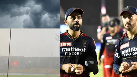 ipl 2023 rcb vs gt sunday weather forecast