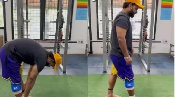 Rishabh Pant Fitness Update