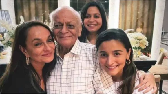 Alia Bhatt Grandfather Dies