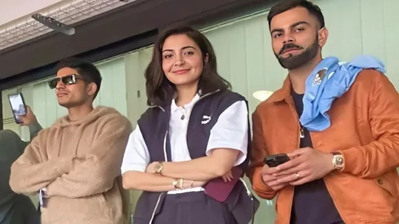 Anushka Sharma, Virat kohli and Shubhnam gill