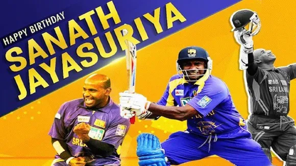 happy birthday jayasuriya special make run against india