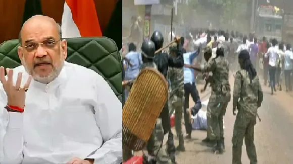 amit shah bengal violance