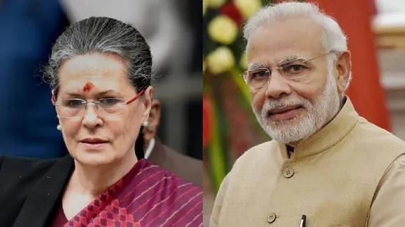 sonia gandhi narendra modi