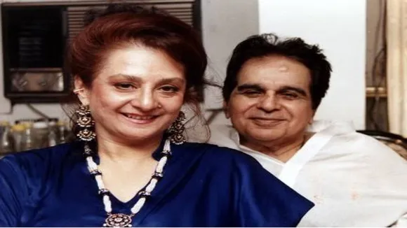 Dilip Kumar and Saira Banu