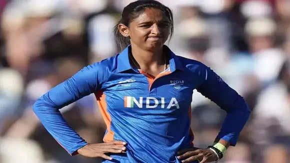 icc fined harmanpreet kaur 75 percent match fee and 3 demerit points