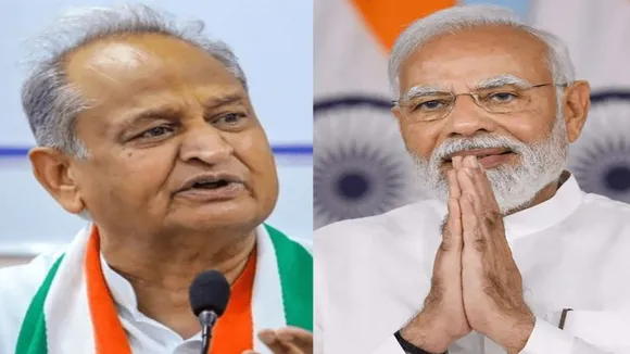 ashok gehlot and pm modi