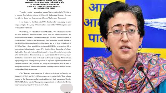 Atishi Letter