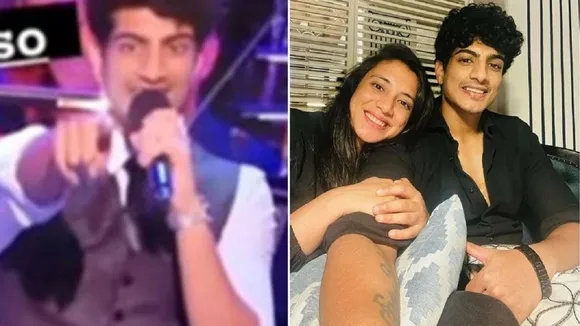 Palash Muchhal Propose Smriti Mandhana In Live Concert video goes vira